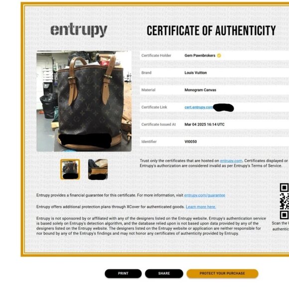 Louis Vuitton Monogram Petit Bucket Bag - Picture 2 of 16